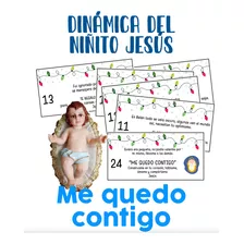 Dinamica Niño Jesus Posada Navidad Juego Digital Imprimible 