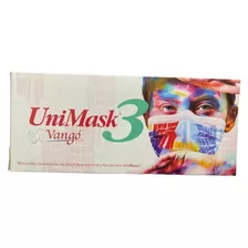 Cubrebocas Tricapa Unimask 50 Pz Uniseal Desechable Color