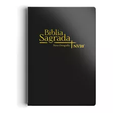 Bíblia Nvi Slim Luxo - Preta: Mais Leve E Mais Prática, De Sbi. Geo-gráfica E Editora Ltda, Capa Dura Em Português, 2022