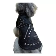 Chaqueta De Cuero Para Perros 