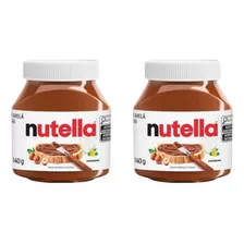 2 Unidades De Creme De Avelãs Nutella 140g