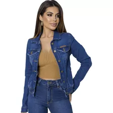 Jaqueta Jeans Feminina Básica Revanche - 51741