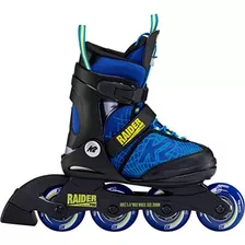 Patines Línea Ajustables Raider Pro Pack Blue Boys