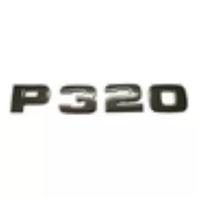 Emblema De Potência Da Grade Novo Scania P320 Ntg Inox