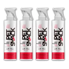 Pet Smack 500 Ml Deo Colônia Keratin Care - Kit 4 Unidades