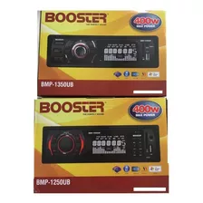 01 Toca Rádio Automotivo Booster Bmp-1350 Ou Bmp-1250 Usb/sd/aux 400w