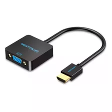 Cable Adaptador Hdmi A Vga Micro Usb Y Audio 0.15 M Vention