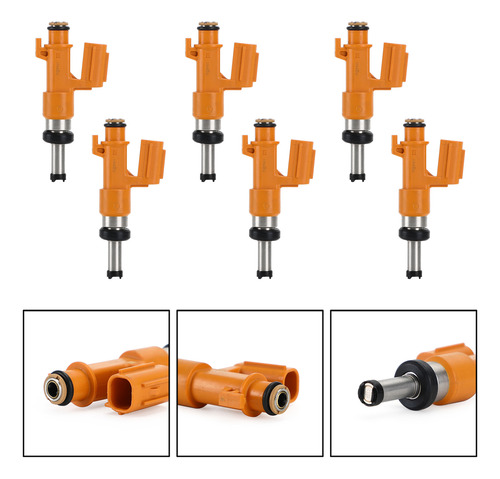 6x Fuel Injector Para Toyota Avalon Camry Sienna Tacoma Foto 8