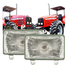 Farol Dianteiro Trator Massey Ferguson 5275 Ao 6360 Par