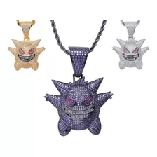 Cadena Gengar De Pokemon Full Ice Diamantes