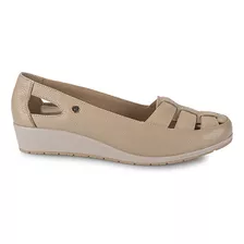 Zapato Casual Mujer Cuero Viale Pele Wil-2421