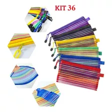 Kit 36 Necessaire Para Maquiagem/objeto Atacado Revenda