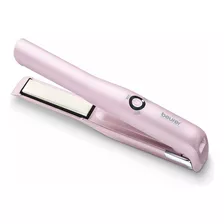 Plancha De Pelo Beurer Hs 20 Color Rosa