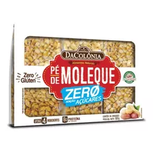 Kit 10 Pé De Moleque Zero Açúcar Caixa Com 6 Un. 100g