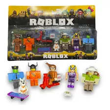 Set De Figuras De Ação Roblox Roblox Moto Roblox Diversos - 12 Kits Com 12 Peças 