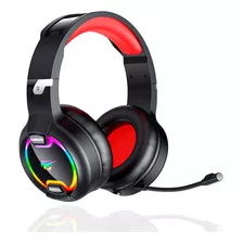 Audifono Gamer Havit H2233d Negro/rojo