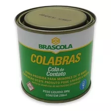 Adesivo Cola De Contato Colabras 200g Brascola