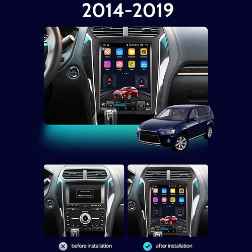 Auto Estereo Para Ford Explorer 2014-2019 3+32 Carplay 12.1' Foto 2