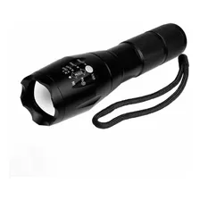 Lámpara Luz Linterna Táctica Militar Campismo Alpinismo Deportiva Multiusos Batería Recargable Led T6 Zoom Aluminio