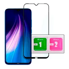 Pelicula Vidro 3d+ Xiaomi Redmi Note 8, 8t, 8 Pro Tela Toda