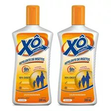 2un Repelente Xo Inseto Mosquito Pernilongo Loção 200ml