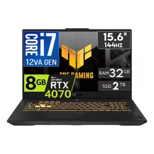 Asus Tuf F15 Core I7 12va 14core 32gb Ssd 2tb Rtx4070 15.6'