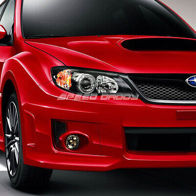 For 08-11 Subaru Impreza Wrx Smoked Lens Front Bumper Fo Zzf Foto 5