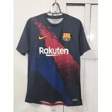 Camiseta Pre Match Barcelona Talle L 