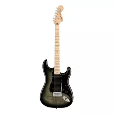 Guitarra Elétrica Squier By Fender Affinity Series Stratocaster Fmt Hss De Choupo Black Burst Brilhante Com Diapasão De Bordo