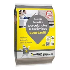 Rejunte Porcelanato Super Fino 1kg Cairo Quartzolit