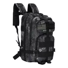 Mochila Militar Assalt Tática Masculina Feminina Impermeável Cor Cobra Usa