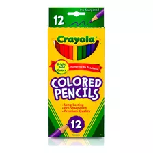 Caja Colores Crayola Lápices X 12 No Toxicas Oferta Envió Ya