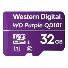 Memoria Microsd Western Digital Púrpura 32gb Clase 10