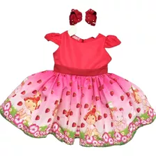 Vestido Luxo Moranguinho Baby