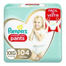 Pañales Pampers Pants Premium Care Talla Xxg 104un Extra Extra Grande (xxg)