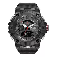 Smael Reloj Deportivo Para Hombre Reloj De Pulsera Negro Mil