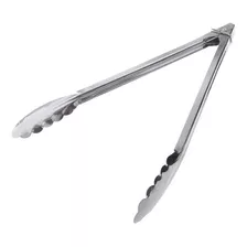 Pinza Gastronomica Cocina Acero Inoxidable Con Resorte 23cm