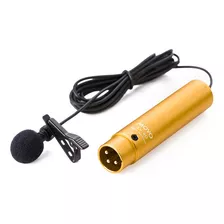 Micrófono Lavalier Xlr Omnidireccional D Movo Lv-6 Pro Grade