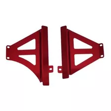 Prot. Radiador Lat. Mx Honda Crf450r 2013-14 - Al. Polido