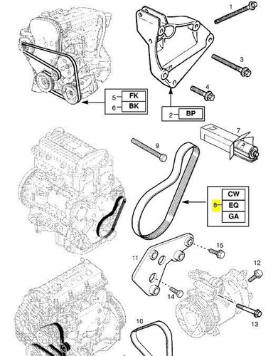 Banda Accesorios Buick Verano 2.4l 2013 Foto 3