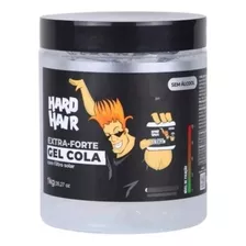 Gel Cola Hard Hair 1kg Definição Penteado Crespas Baby Hair
