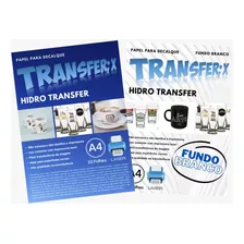  Hidro Transfer F.branco 10folhas+hidro Transferix 10folhas