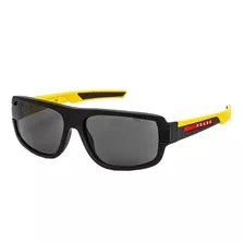 Lentes Sol Prada Sport Ps03ws Iconic Wrap Rubber Italy 66mm