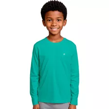 Camisa Térmica Infantil Proteção Solar Uv Blusa Segunda Pele