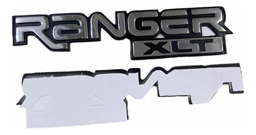 Par De Emblemas Ford Ranger Xlt Foto 2
