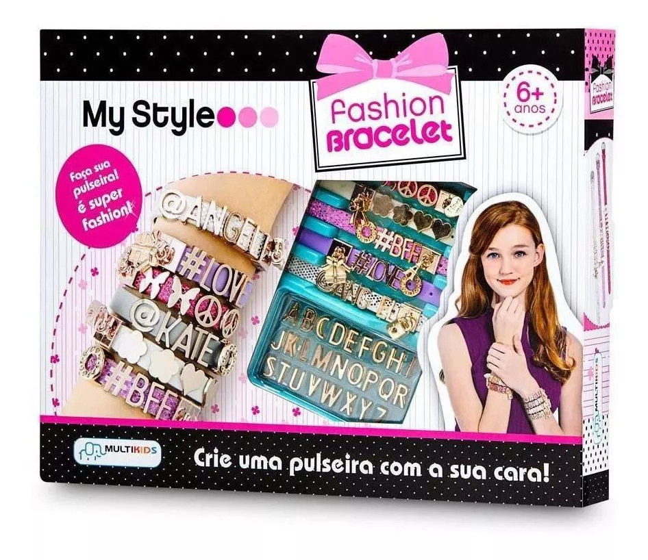 My Style Multikids Fashion Bracelete 125 Clipes, Br097 C/ Nf