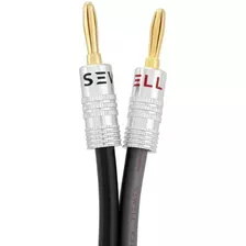 Cable Sewell De Altavoz De 12 Awg, 6 Pies/negro