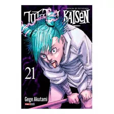 Mangá Jujutsu Kaisen - Batalha De Feiticeiros Edição 21 