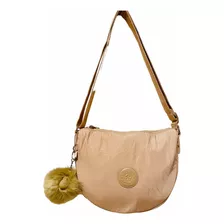 Bolsa Kipling Rosa Leaf Milton Mujer Original Cierre Ki1665