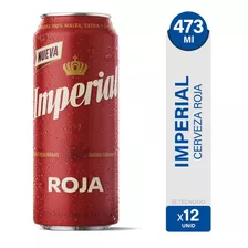 Cerveza Imperial Roja Lata Pack 12 Unidades